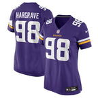 Javon Hargrave Minnesota Vikings Nike Women's Team Game Jersey -  Purple