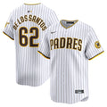 Enyel De Los Santos San Diego Padres Nike Home Limited Player Jersey – White
