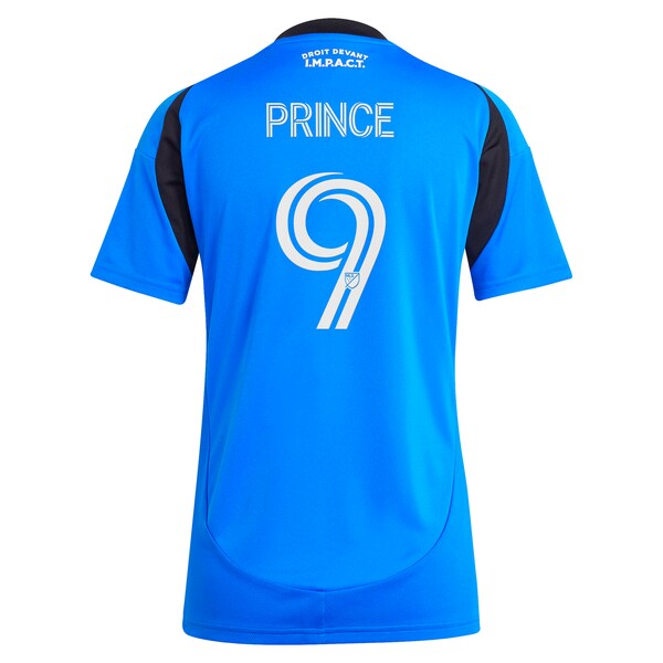 Prince Owusu CF Montreal adidas Women's 2025 Montréal Original Replica Player Jersey - Blue
