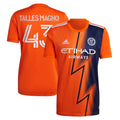 Talles Magno New York City FC adidas 2022 The Volt Kit Replica Player Jersey - Orange