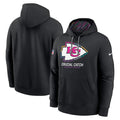 Kansas City Chiefs Nike 2024 NFL Crucial Catch Club Pullover Hoodie - Black