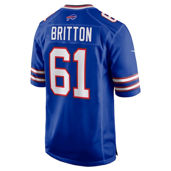 Gunner Britton Buffalo Bills Nike Game Jersey -  Royal