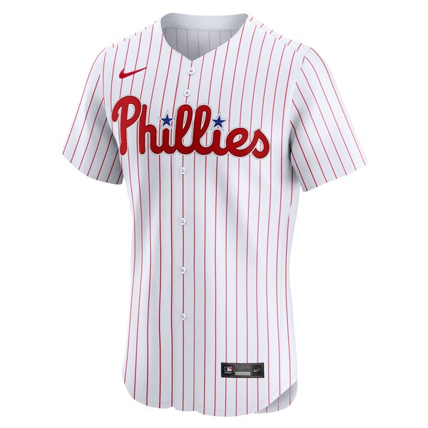 Philadelphia Phillies Nike Home Elite Custom Jersey - White
