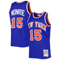 Earl Monroe New York Knicks 2001/02 Hardwood Classics Swingman Jersey - Blue