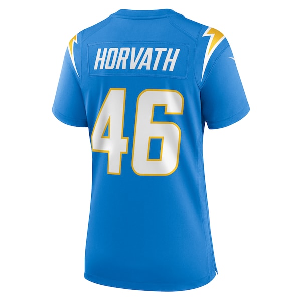 Zander Horvath Los Angeles Chargers Nike Women's  Game Jersey -  Powder Blue