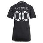 Nashville SC adidas Women's 2024 Man In Black Kit Replica Custom Jersey - Black