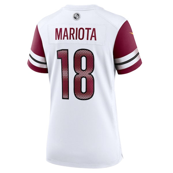 Marcus Mariota Washington Commanders Nike Women's Game Jersey -  White