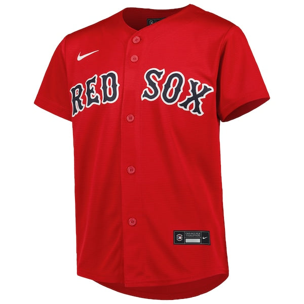 Trevor Story Boston Red Sox Nike Youth Alternate Replica Player Jersey - Red/White