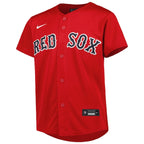 Trevor Story Boston Red Sox Nike Youth Alternate Replica Player Jersey - Red/White