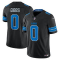 Jahmyr Gibbs Detroit Lions Nike 2nd Alternate Vapor F.U.S.E. Limited Jersey - Black/Blue/White