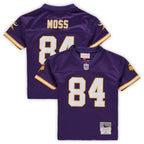 Randy Moss Minnesota Vikings Male Preschool 1998 Retired Legacy Jersey - Purple