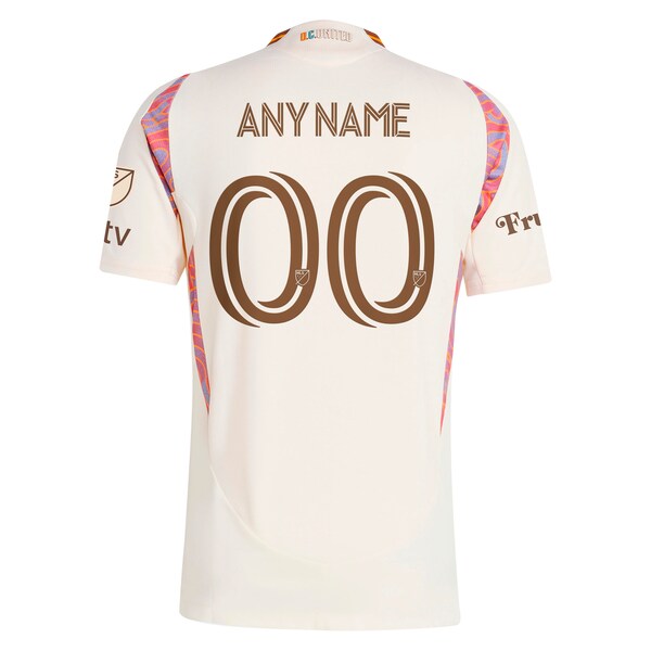 D.C. United adidas 2025 The Soul Kit Authentic Custom Jersey - Natural
