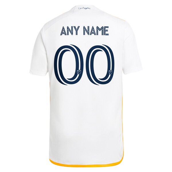 LA Galaxy adidas 2024 Angeleno Kit Replica Custom Jersey - White