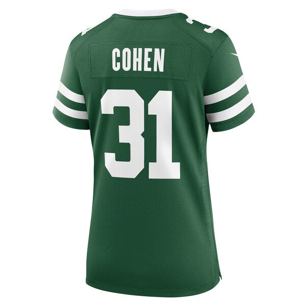 Tarik Cohen New York Jets Nike Women's Team Game Jersey - Legacy Green