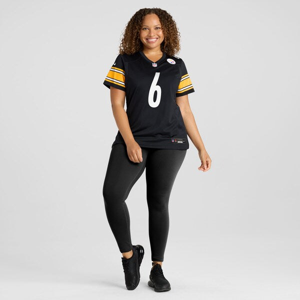 Patrick Queen Pittsburgh Steelers Nike Women's  Game Jersey -  Black