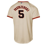 Mike Yastrzemski San Francisco Giants Nike Youth Home Replica Player Jersey - Cream