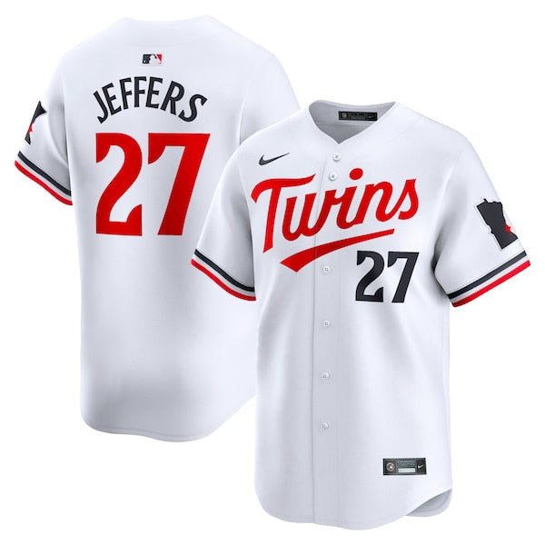 Ryan Jeffers Minnesota Twins Nike Home Limited Player Jersey - White