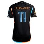 Julian Fernandez New York City FC adidas 2024 24/7 Kit Authentic Player Jersey – Black
