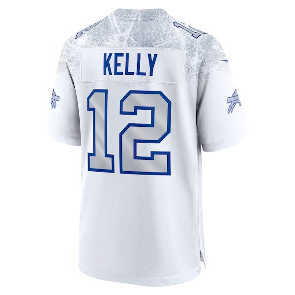 Jim Kelly Buffalo Bills Nike 2025 Rivalries Collection Retired Player Game Jersey - White