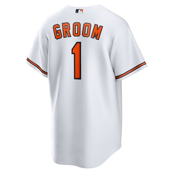 Baltimore Orioles Nike #1 Groom Home Replica Jersey - White