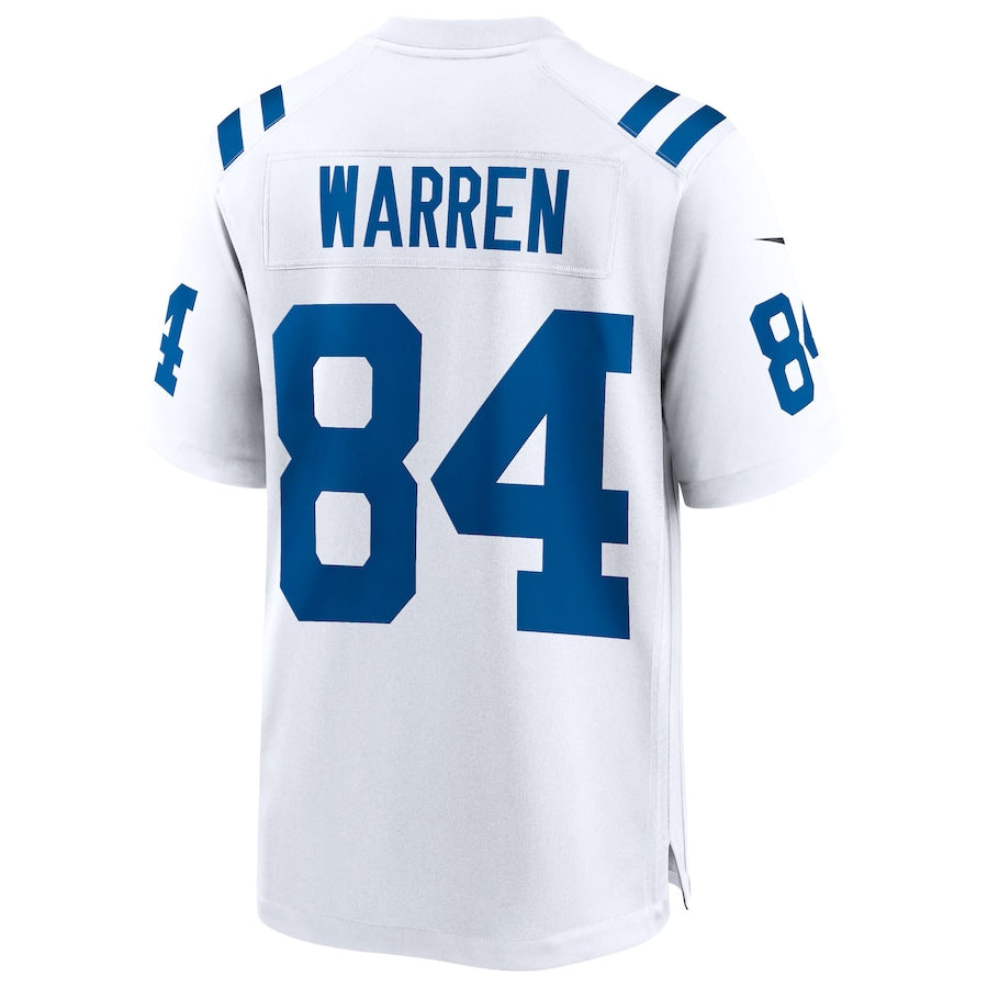 Tyler Warren Indianapolis Colts Nike Youth Game Player Jersey - White