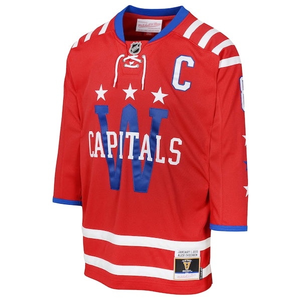 Alexander Ovechkin Washington Capitals  Youth 2015   Blue Line Player Jersey - Red