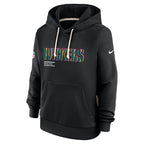 Green Bay Packers Nike Women's 2025 NFL Crucial Catch Sideline Standard Issue Dri-FIT Hoodie - Black