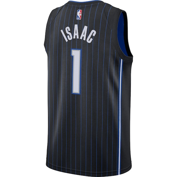 Jonathan Isaac Orlando Magic Nike Swingman Jersey - Black - Icon Edition