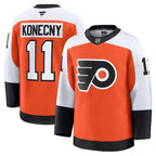 Travis Konecny Philadelphia Flyers  Home Premium Jersey - Burnt Orange