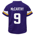 J.J. McCarthy Minnesota Vikings Nike Toddler Game Jersey - Purple