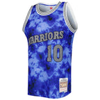 Tim Hardaway Golden State Warriors 1990/91 Galaxy Swingman Jersey - Blue