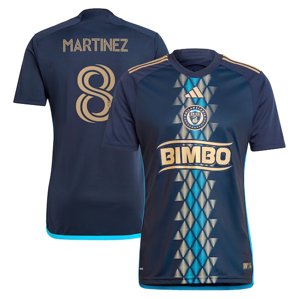 Jose Martinez Philadelphia Union adidas 2024 The XV Kit Replica Player Jersey – Navy