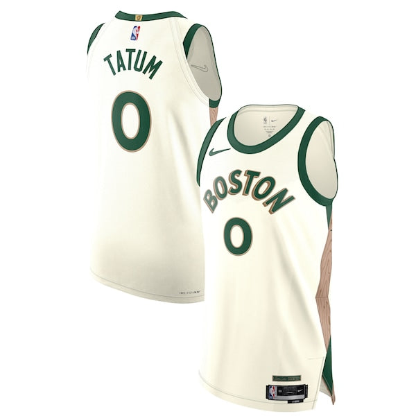 Nike Jayson Tatum Boston Celtics  Authentic Jersey - City Edition - White