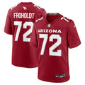 Hjalte Froholdt Arizona Cardinals Nike Team Game Jersey -  Cardinal