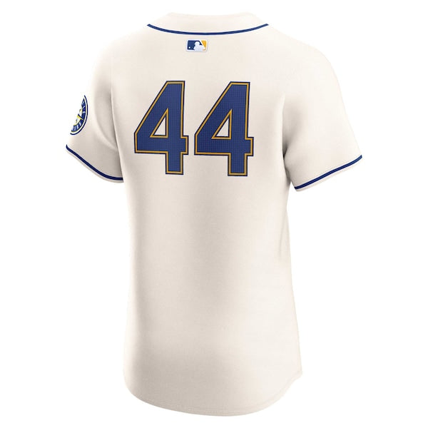 Julio Rodríguez Seattle Mariners Nike Alternate Elite Player Jersey - Cream