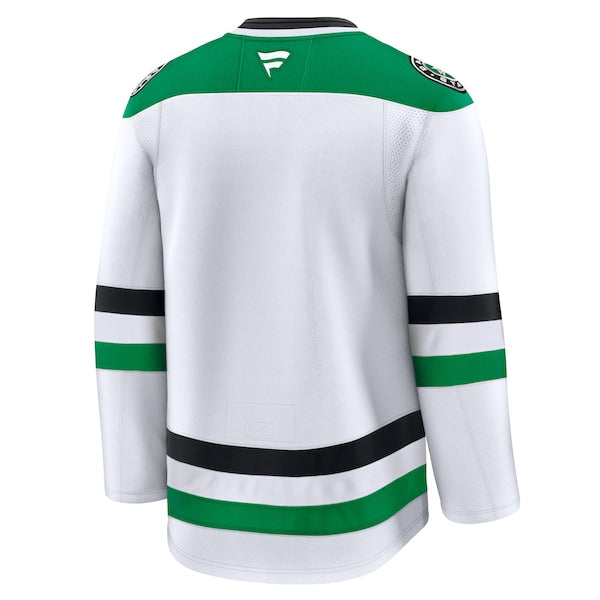 Dallas Stars  Away Premium Jersey - White/Black/Kelly Green