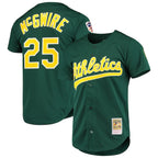 Mark McGwire Oakland Athletics 1997 Cooperstown Collection Authentic Jersey - Green