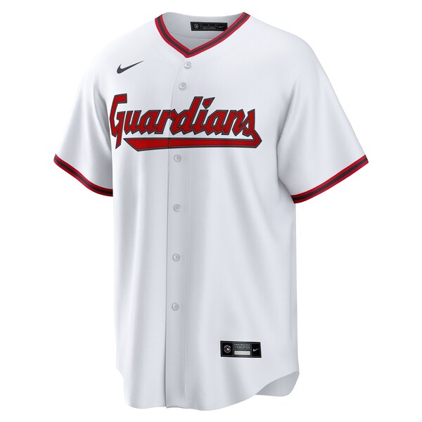 Cleveland Guardians Nike Home Replica Jersey - White/Red