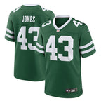 Cam Jones New York Jets Nike Team Game Jersey - Legacy Green