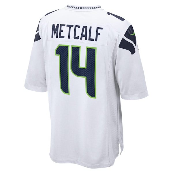 DK Metcalf Seattle Seahawks Nike Game Jersey - White/Navy