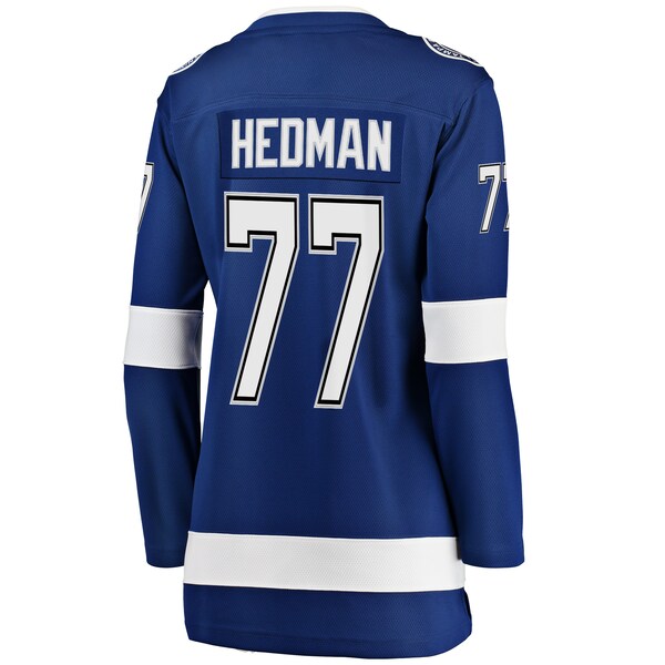 Victor Hedman Tampa Bay Lightning  Women's Breakaway Player Jersey - Blue