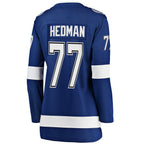 Victor Hedman Tampa Bay Lightning  Women's Breakaway Player Jersey - Blue