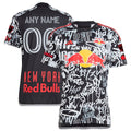 New York Red Bulls adidas 2024 Freestyle Authentic Custom Jersey - Black