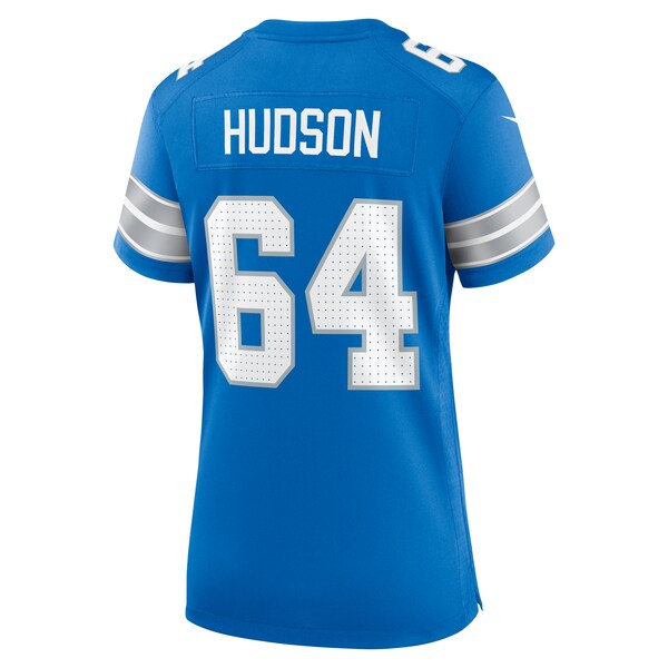 Bryan Hudson Detroit Lions Nike Women's Game Jersey -  Blue