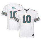 Tyreek Hill Miami Dolphins Nike Youth Alternate Player Game Jersey - White