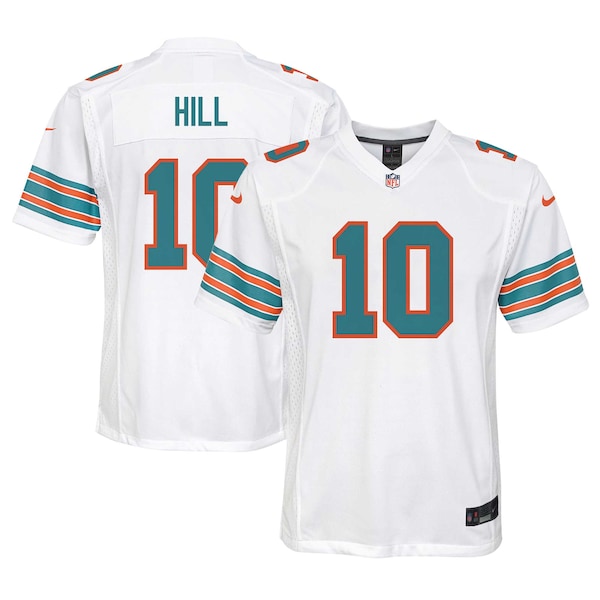 Tyreek Hill Miami Dolphins Nike Youth Alternate Player Game Jersey - White