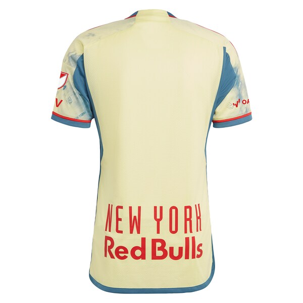 New York Red Bulls adidas 2024 Daniel Patrick Kit Authentic Jersey - Yellow