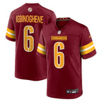 Noah Igbinoghene Washington Commanders Nike Team Game Jersey -  Burgundy