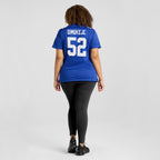 Victor Dimukeje New York Giants Nike Women's Team Game Jersey -  Royal