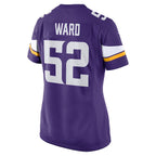 Jihad Ward Minnesota Vikings Nike Women's Team Game Jersey -  Purple